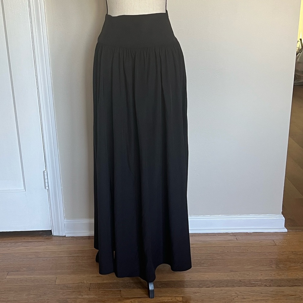 Halara High Waist Split 2 in 1 Flowy Maxi Skirt Skort - Picture 2 of 10